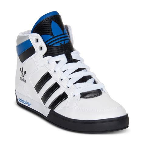 men's high top Adidas sneakers